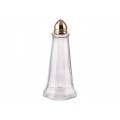 Winco G-111 Salt/Pepper Tower Shaker, 1oz, Brass Top, 12 each