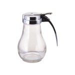Winco G-116 Syrup Dispenser, 14oz, Chrome Plated Top, 12 each