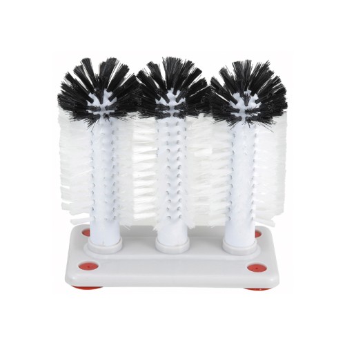 Winco GWB-3 (3)Glass Brush(s) with Plastic Base