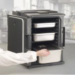 Winco IFT-1 Single Cabinet Full Size Front Load Insulated Food Pan Transporter, NSF Listed