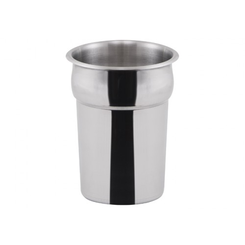 Winco INS-2.5 2-1/2qt Stainless Steel Inset Pot, 5-3/4(d) x 7-3/4(h) inch