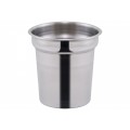 Winco INS-4.0 Inset Pot, 4qt Capacity, Stainless Steel