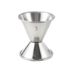 Winco J-2  Jiggers, 3/4oz x 1-1/4oz, Stainless Steel