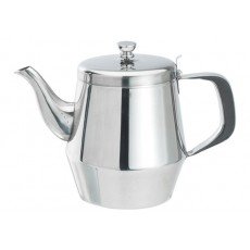 Winco JB2920 Gooseneck Teapot, 20oz, Stainless Steel, 7.25(w) x 3.5(d) x 5.13(h) inch