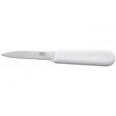 Winco K-40P Paring Knife, 3 inch, White Polypropylene Handle, NSF Listed