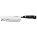Winco KFP-73 Nakiri Knife, 7 inch, Hollow Ground, NSF Listed