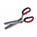 Winco KS-05 (5)Blade(s) Herb Shears, Stainless Steel, 7.63(w) x 3(d) x 0.75(h) inch
