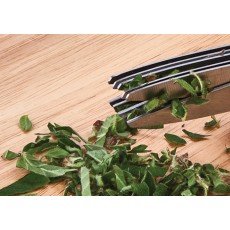 Winco KS-05 (5)Blade(s) Herb Shears, Stainless Steel, 7.63(w) x 3(d) x 0.75(h) inch