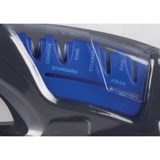 Winco KSP-4K 4-Stage Knife Sharpener, 9-7/8(w) x 2-5/8(d) x 3-3/4(h) inch, NSF Listed