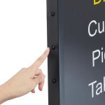 Winco LED-20 All-in-One OPEN LED Signs, 9(w) x 2(d) x 24(h) inch, 120v/60/1, UL Listed