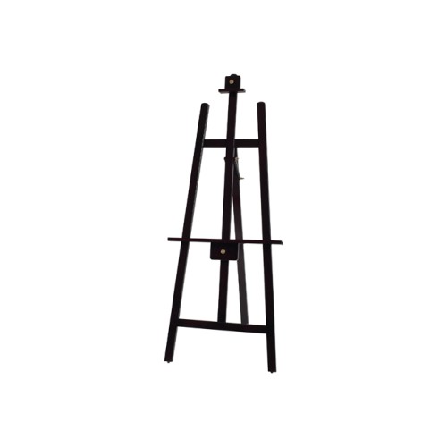 Winco MBBE-3 Premium Tripod Display Easel, Mahogany, Wood, 38(l) x 61.5(h) inch