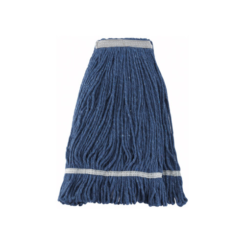 Winco MOP-24 Premium Cotton-Poly Blend Looped End Wet Mop Head, 24oz Winco MOP-24 Premium Cotton-Poly Blend Looped End Wet Mop Head, 24oz