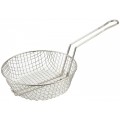 Winco MSB-10 Coarse Mesh Culinary Basket, Nickel Plated Steel, 18.88(w) x 9.88(d) x 4.5(h) inch