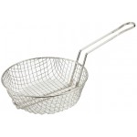 Winco MSB-10 Coarse Mesh Culinary Basket, Nickel Plated Steel, 18.88(w) x 9.88(d) x 4.5(h) inch