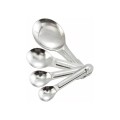Winco MSP-4P (4)pc(s) Economy Stainless Steel Measuring Spoon Set