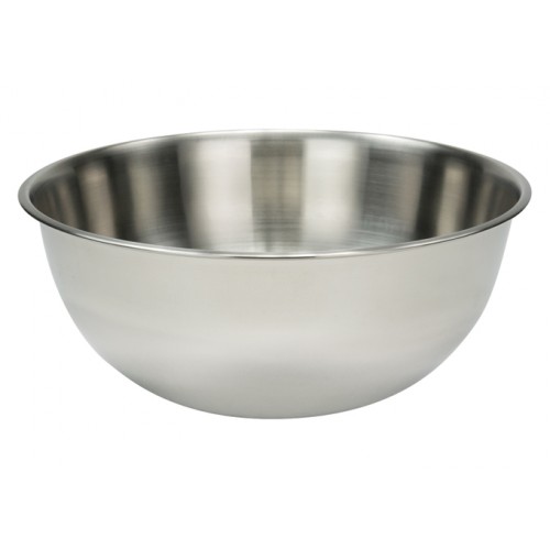 Winco MXBH-1300 Heavy-Duty Mixing Bowl, 13qt, Round, Stainless Steel, 15(d) x 5-3/4(h) inch