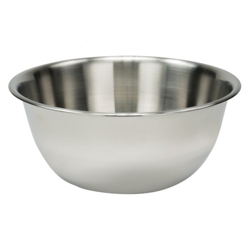 Winco MXBH-800 Heavy-Duty Mixing Bowl, 8qt, Round, Stainless Steel, 12(d) x 5(h) inch