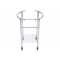 Winco MXBS-30 Stand with Casters, Fits 30qt Mixing Bowl, 22(d) x 32(h) inch