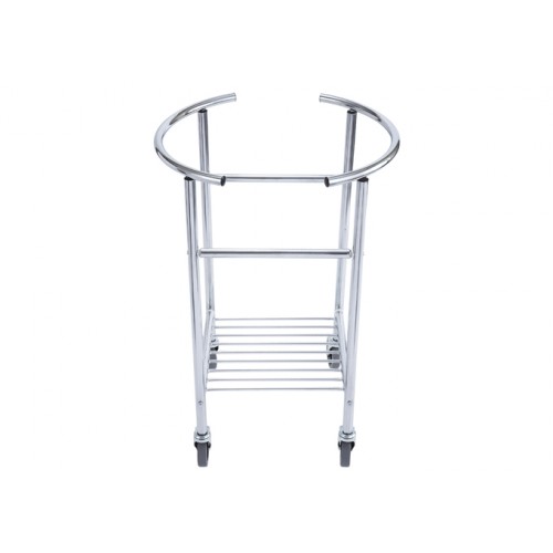 Winco MXBS-30 Stand with Casters, Fits 30qt Mixing Bowl, 22(d) x 32(h) inch