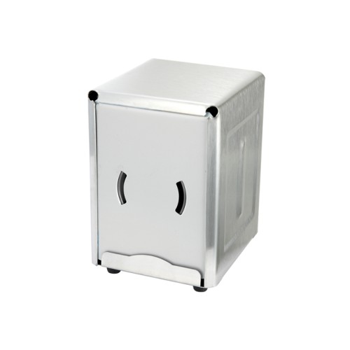 Winco NH-5 Paper Napkin Dispenser, Stainless Steel, 4.25(w) x 3.5(d) x 5.25(h) inch