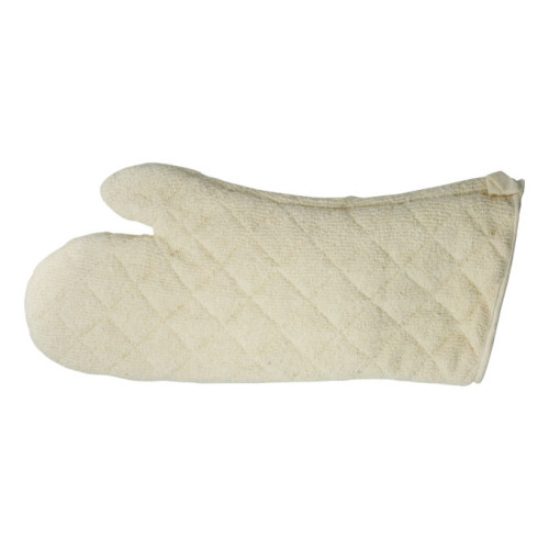 Winco OMT-17 17 inch Terry Cloth Oven Mitt with Silicone Lining, 2 each