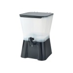 Winco PBD-3SK Square Beverage Plastic Dispenser, (3)Gallon(s), 13(w) x 13(d) x 12(h) inch, NSF Listed
