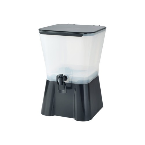 Winco PBD-3SK Square Beverage Plastic Dispenser, (3)Gallon(s), 13(w) x 13(d) x 12(h) inch, NSF Listed