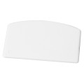 Winco PDS-5 Dough Scraper, Small, White Plastic, NSF Listed, 12 each