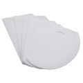 Winco PDS-7 Dough Scraper, Large, White Plastic, NSF Listed, 6 each
