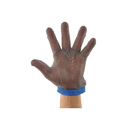 Winco PMG-1L Protective Mesh Glove, Large, Stainless Steel