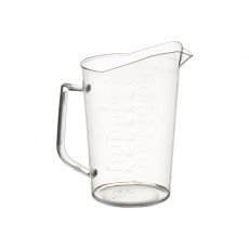 Winco PMU-200 Measuring Cup, 2qt, Clear Polycarbonate, NSF Listed