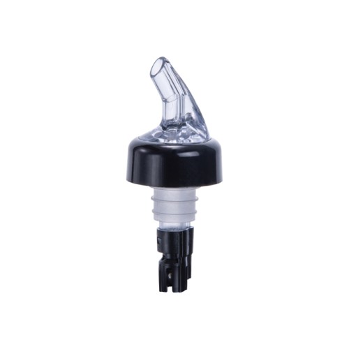 Winco PPA-063 Measured Pourer, 5/8oz, Black Tail, 12 each