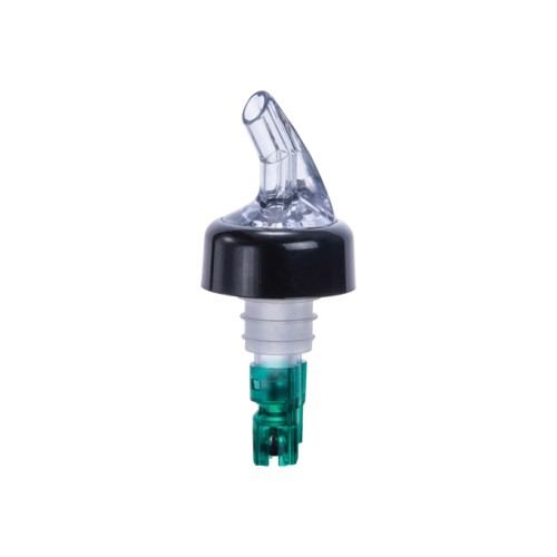 Winco PPA-075 Measured Pourer, 3/4oz, Green Tail, 12 each