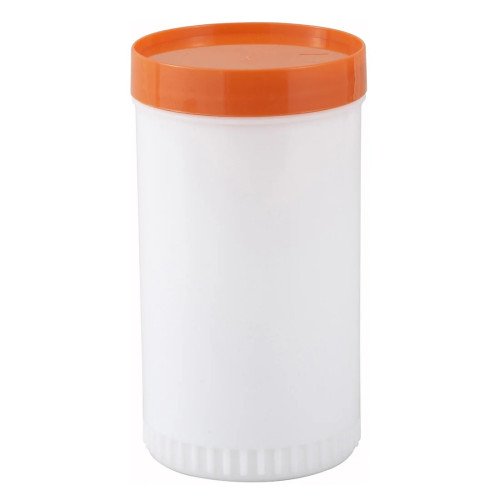Winco PPB-1O (1)qt(s) Liquor/Juice Pour Bottle, Orange Spout & Lid, 1 each