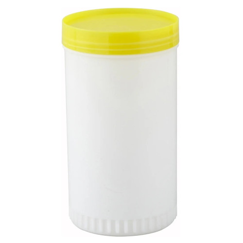 Winco PPB-1Y (1)qt(s) Liquor/Juice Pour Bottle, Yellow Spout & Lid, 1 each