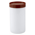Winco PPB-2B (2)qt(s) Liquor/Juice Pour Bottle, Brown Spout & Lid, 1 each