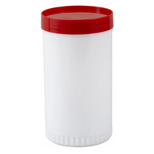 Winco PPB-2R (2)qt(s) Liquor/Juice Pour Bottle, Red Spout & Lid, 1 each
