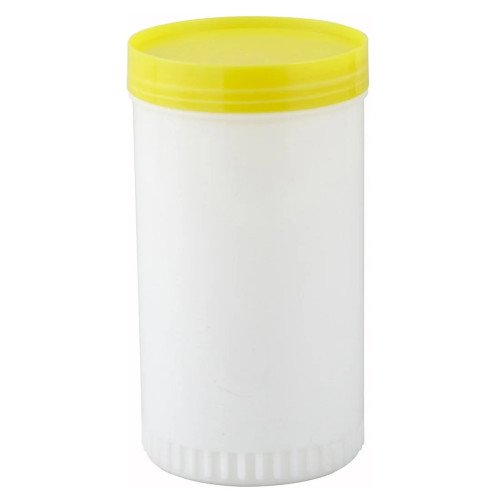 Winco PPB-2Y (2)qt(s) Liquor/Juice Pour Bottle, Yellow Spout & Lid, 1 each