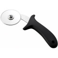 Winco PPC-2 Pizza Cutter, 2-1/2 inch Blade, Black PP Handle, 2 each