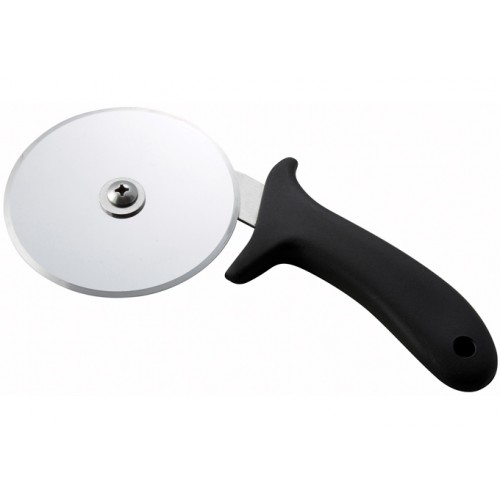 Winco PPC-4 Pizza Cutter, 4 inch Dial Blade, Black PP Handle