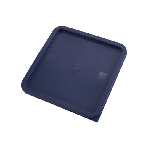 Winco PECC-128 Cover, Fits 12qt/18qt/22qt Square Storage Container, Blue