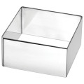 Winco SPM-275S  Stainless Steel Square Pastry Mold, 2-3/4(w) x 2-3/4(d) x 2-3/4(h) inch, 1 each