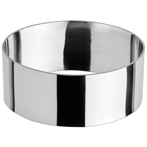 Winco SPM-31O Stainless Steel Oval Pastry Mold, 3(d) x 1-3/8(h) inch