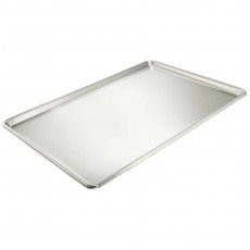 Winco SXP-1826 Full Size Stainless Steel Sheet Pan, Open Bead, 20 Gauge, 26(w) x 16(d) inch, NSF Listed
