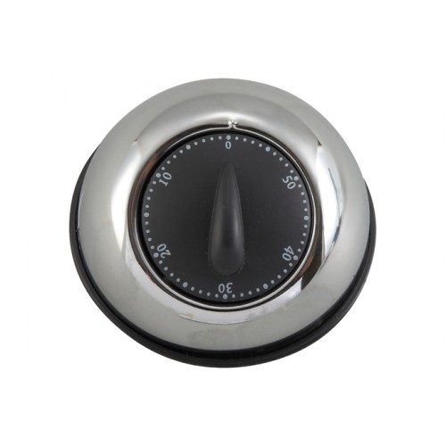 WINCO TIM-78 60 MINUTE STAINLESS STEEL MECHANICAL TIMER, LONG RING BELL ALARM
