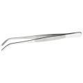 Winco TTG-8C 8 inch Curved Stainless Steel Plating Tongs