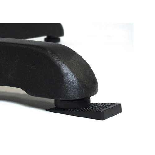 Winco TW-75B Stabilizer Plastic Table Wedge/Shims, Black, 75 each