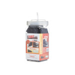 Winco TW-75B Stabilizer Plastic Table Wedge/Shims, Black, 75 each