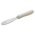 Winco TWP-31 Sandwich Spreader, Stainless Steel, White PP Handle, 3-5/8(w) x 1-1/4(d) inch Blade