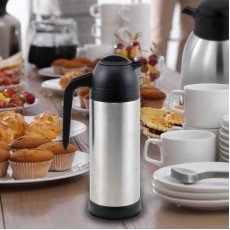 Winco VSS-33 Vacuum Insulated Coffee/Cream Server, 33oz, Stainless Steel